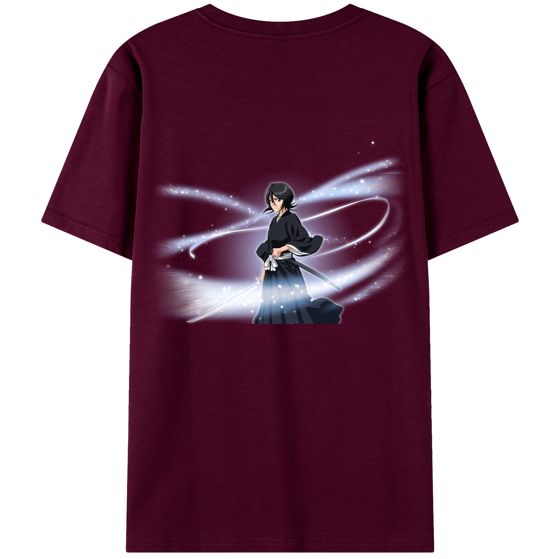 （画像用） ブリーチ 朽木ルキア BLEACH Kuchiki Rukia レディース半袖Tシャツ(バックプリント)